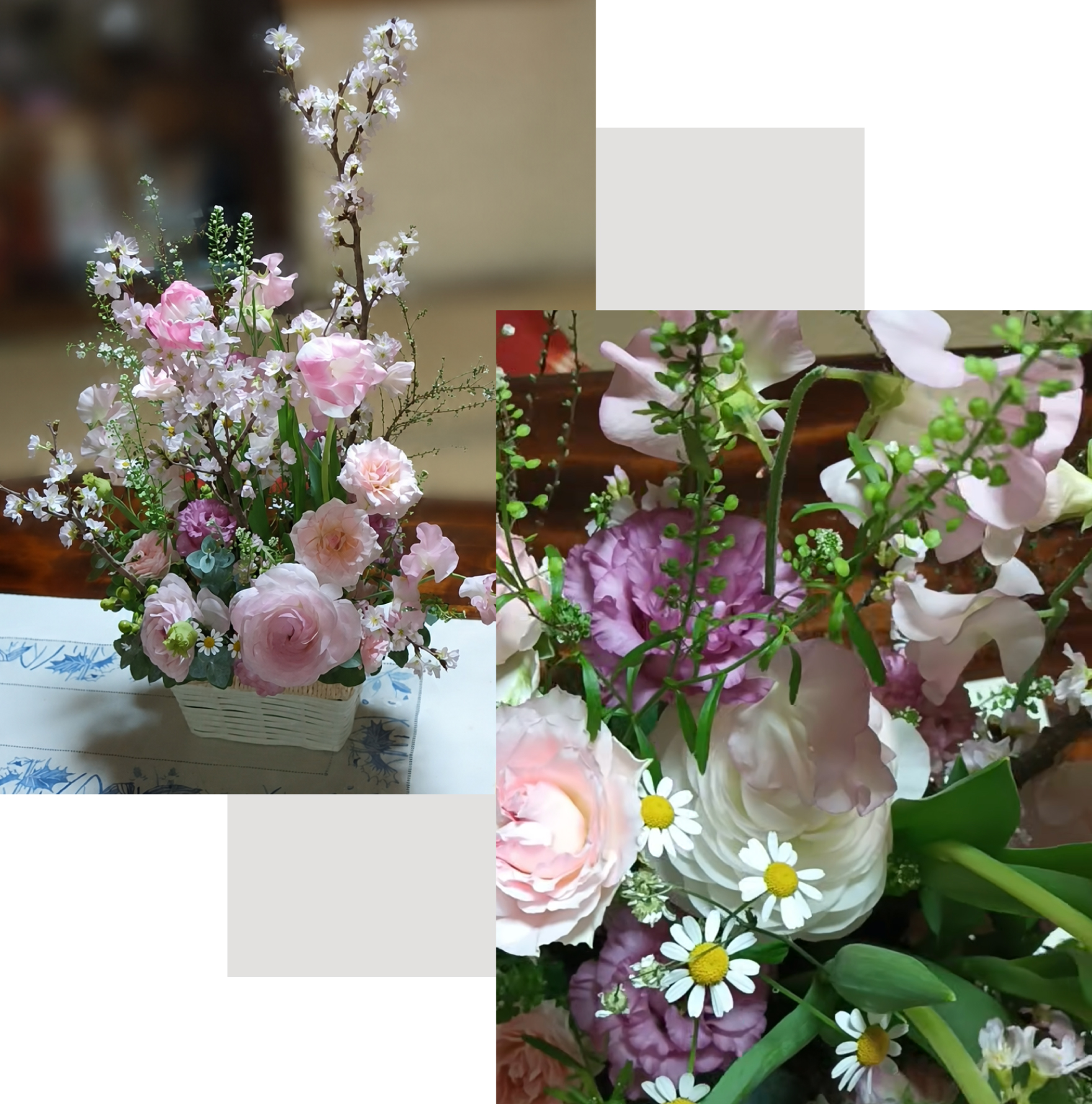 生け花をたしなむ義母も絶賛